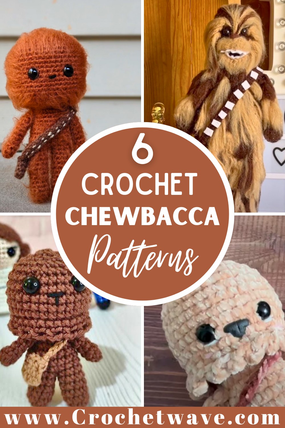 6 Crochet Chewbacca Wow Patterns