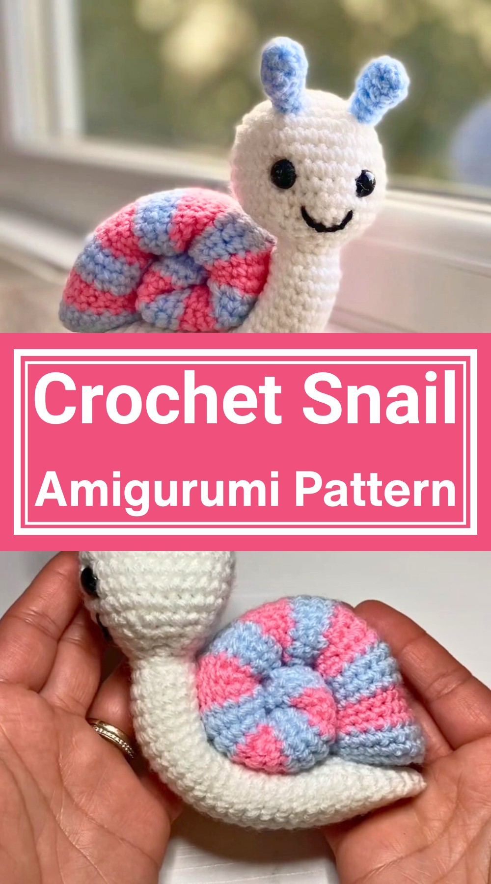 Amigurumi Snail