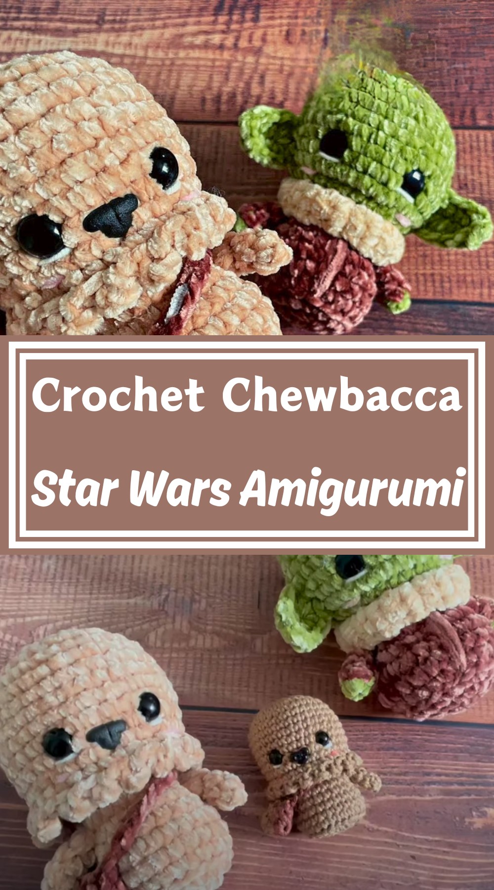 Chewbacca Star Wars Amigurumi