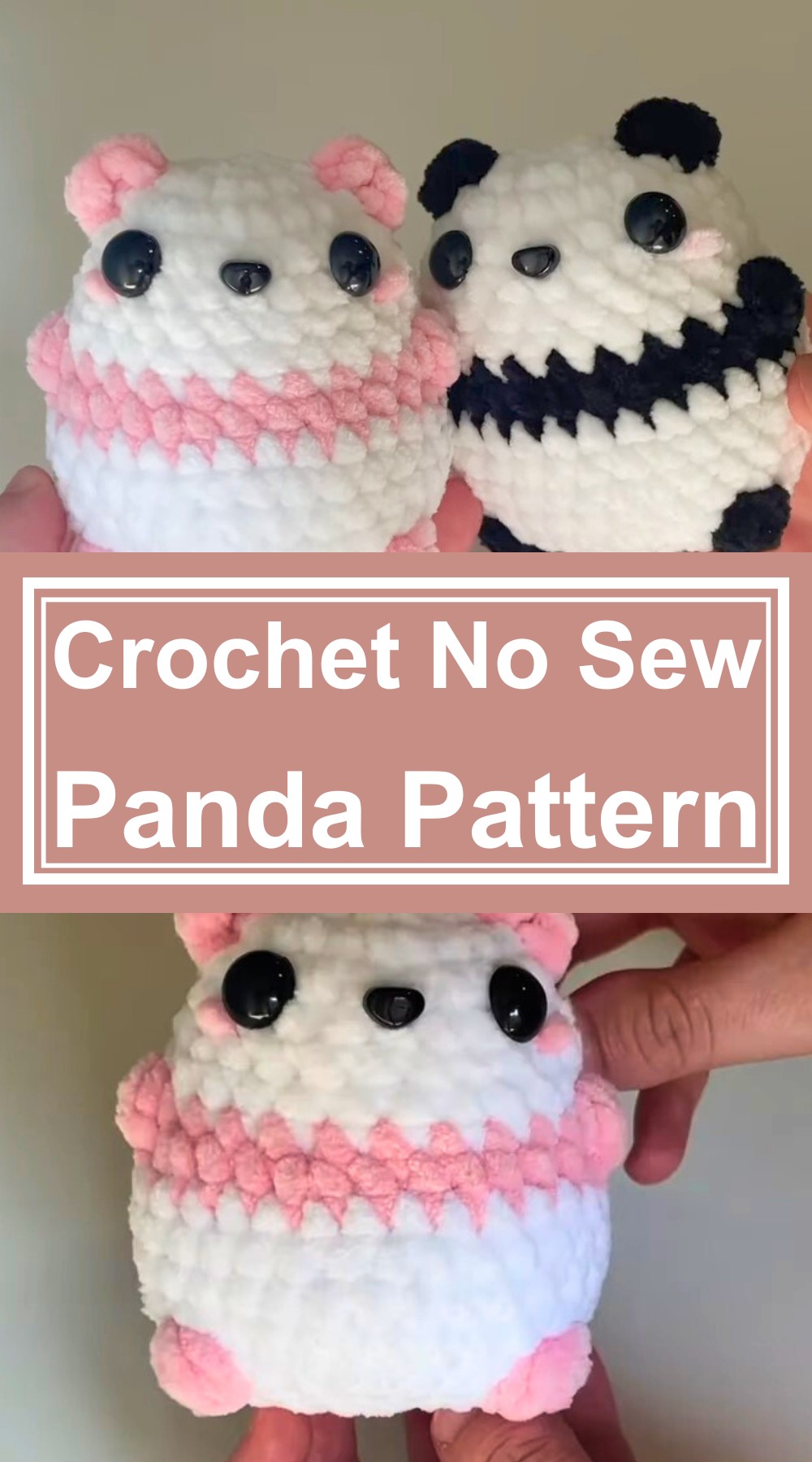 Crochet A No Sew Panda