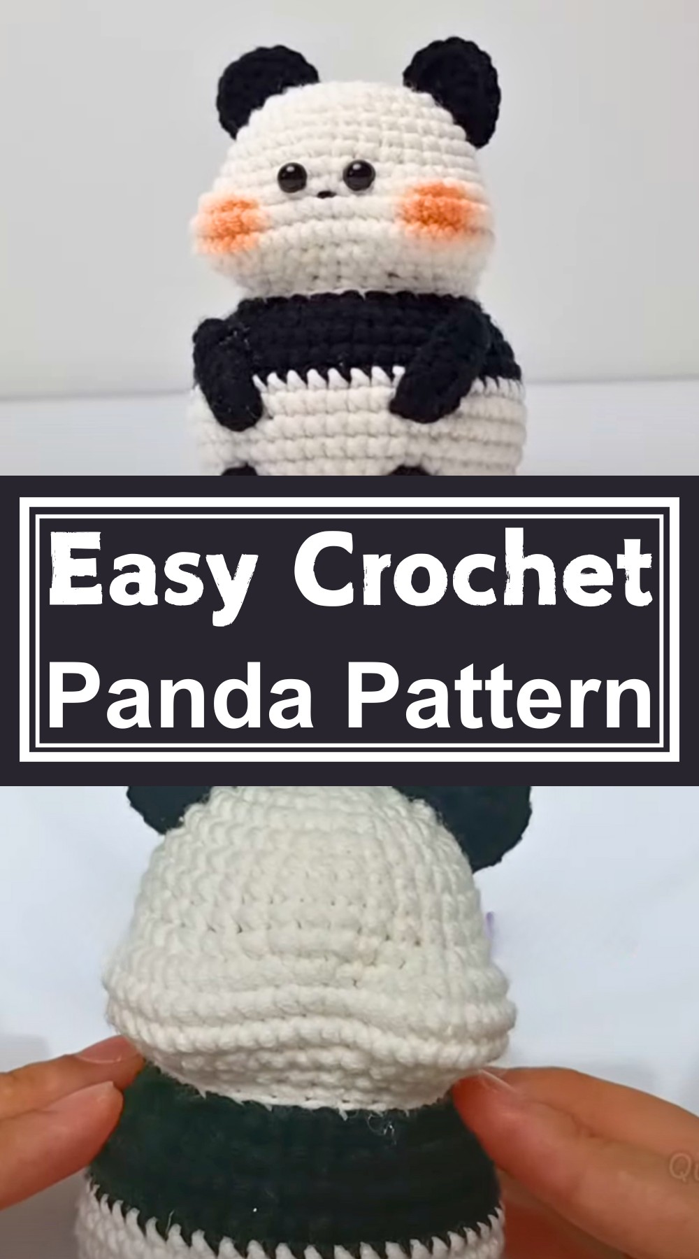 Easy Crochet Panda