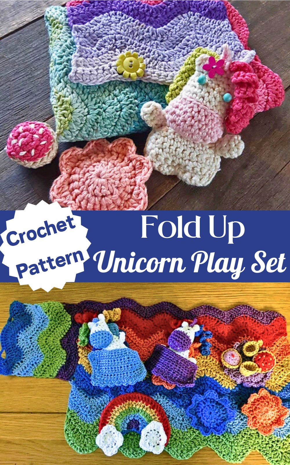 Fold Up Unicorn Play Set