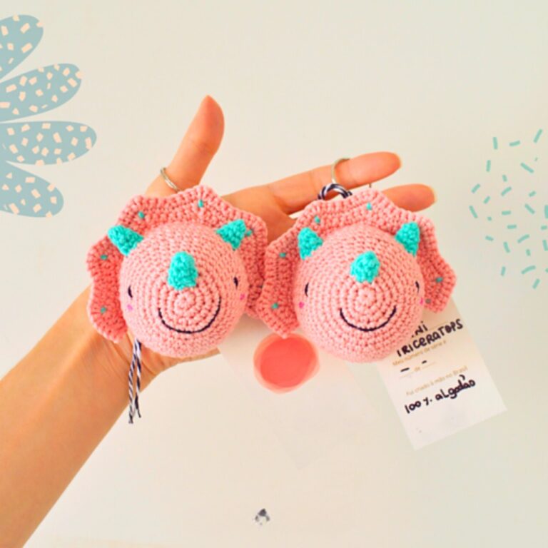 8 Crochet Amigurumi Triceratops Dinosaur Patterns