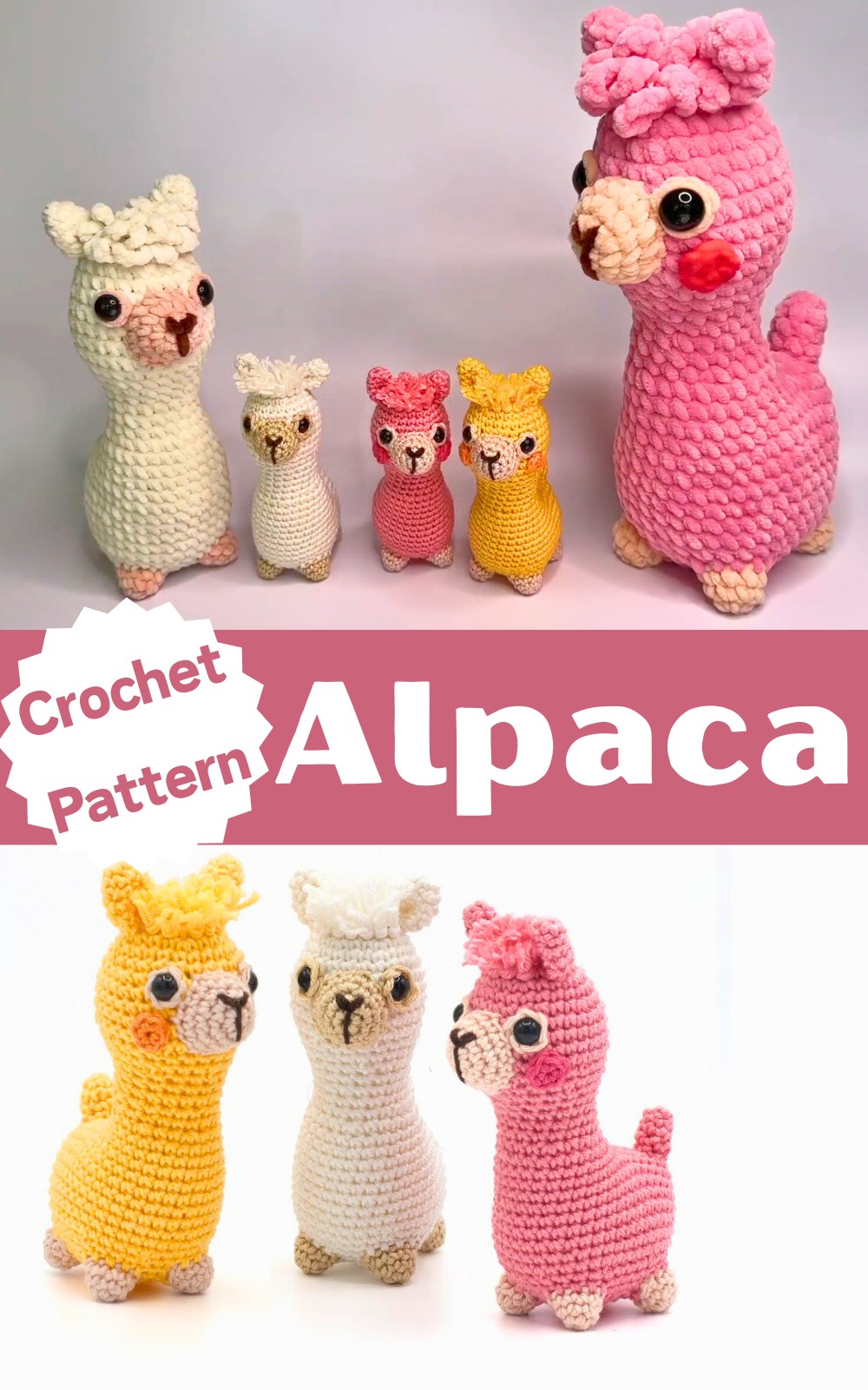 Alpaca Crochet Pattern