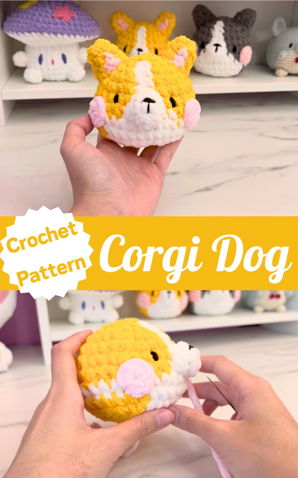 Amigurumi Corgi Dog