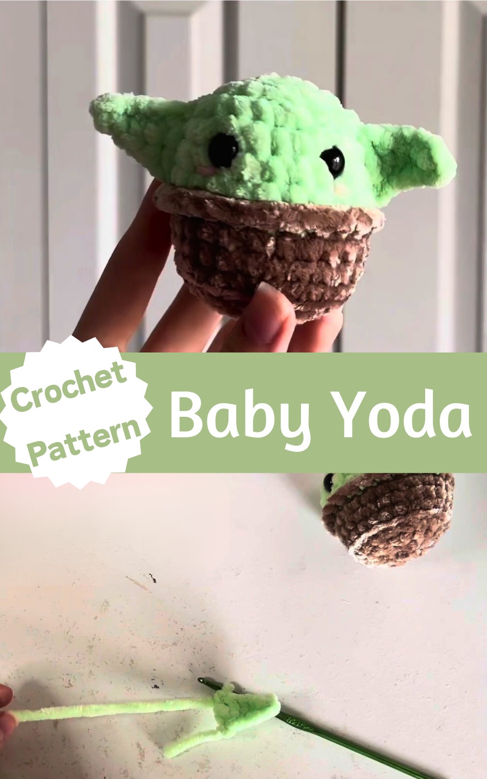 Baby Yoda Crochet Amigurumi