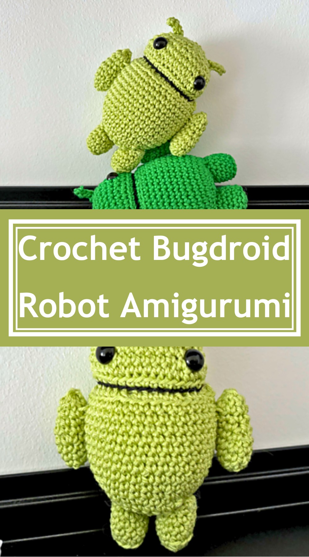 Bugdroid Robot Amigurumi