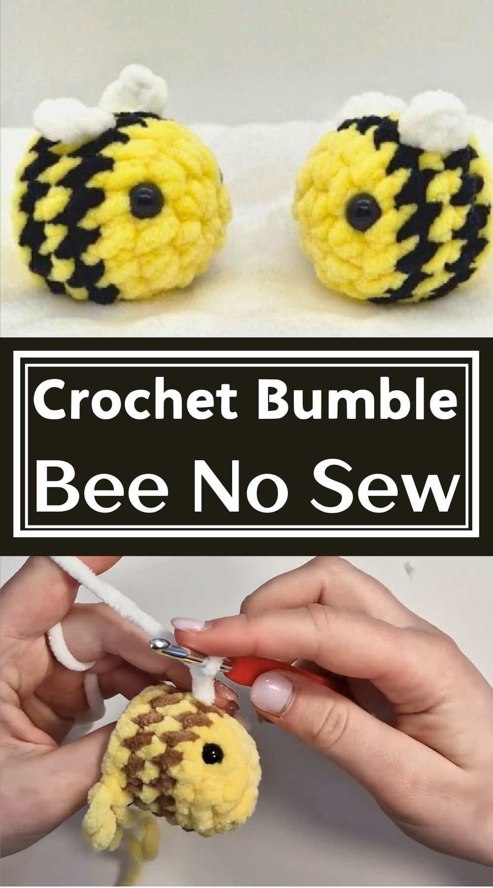 Bumble Bee No Sew