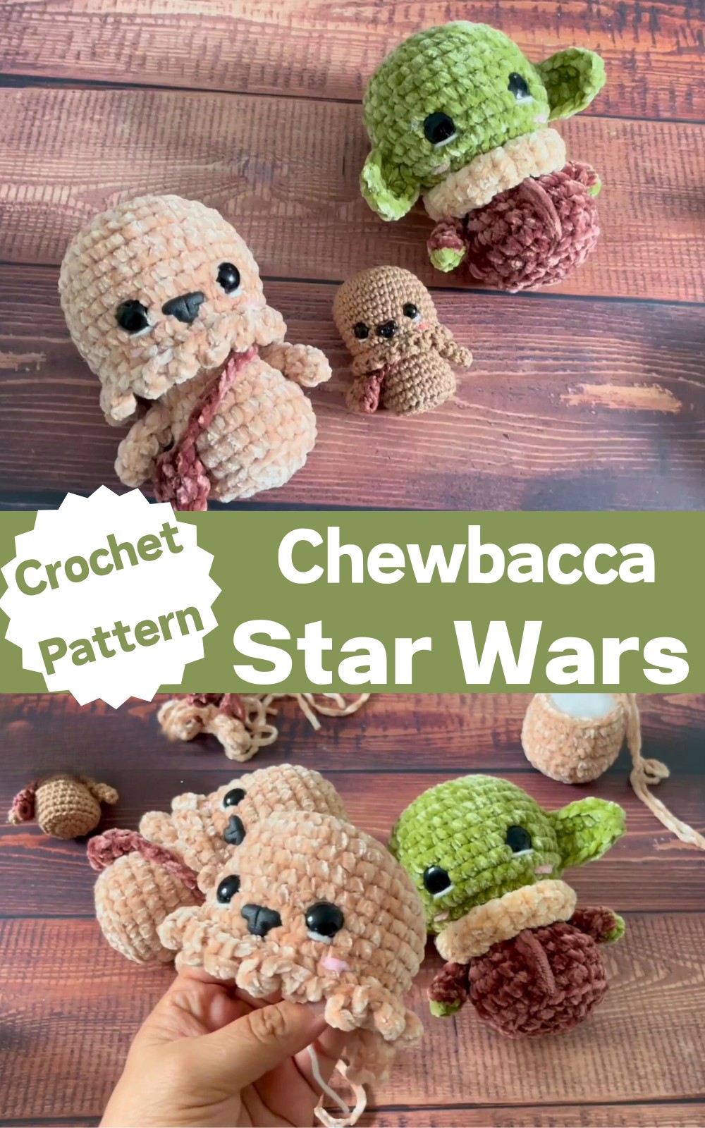 Chewbacca Star Wars Amigurumi