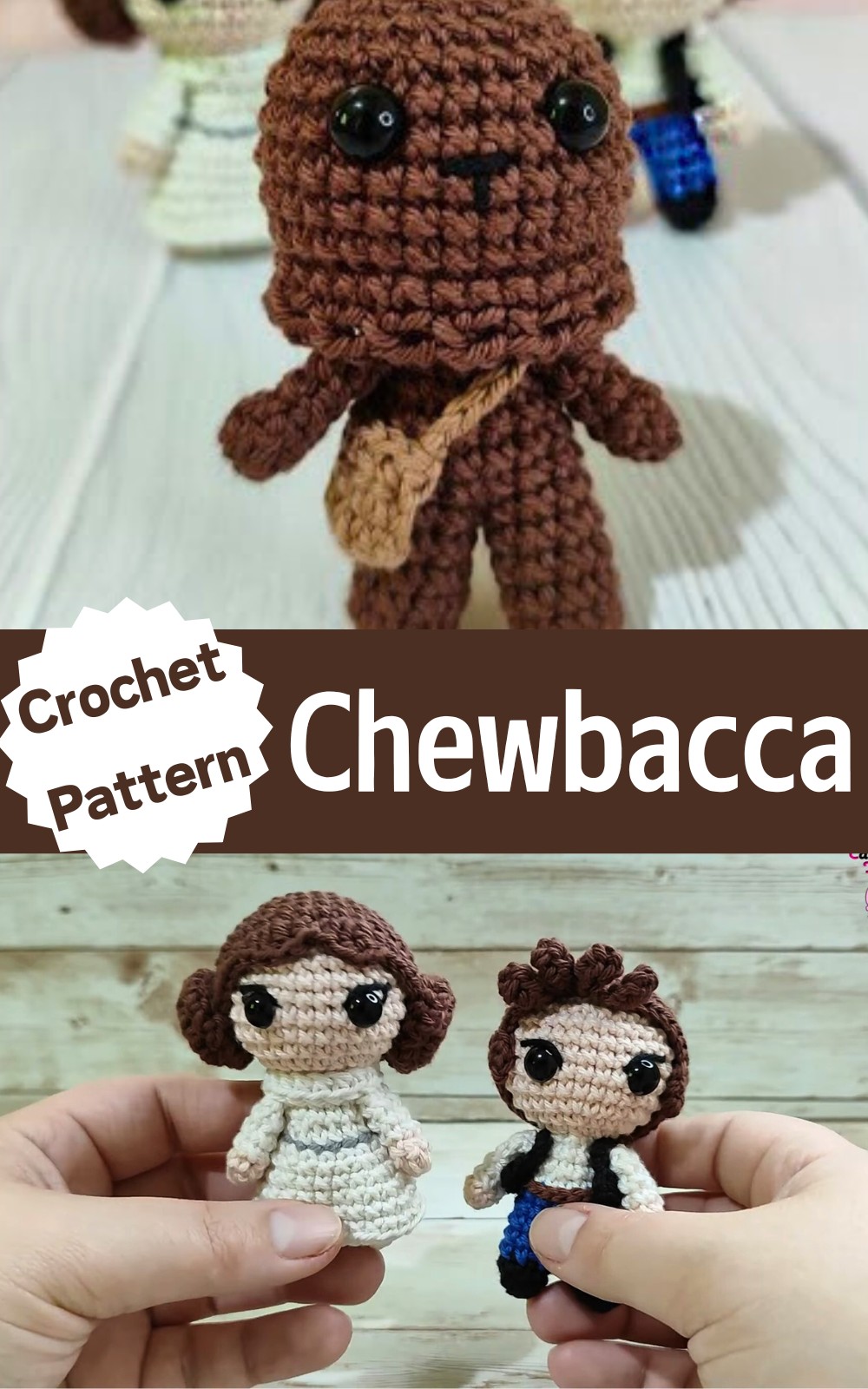 Chewbacca mini Amigurumi