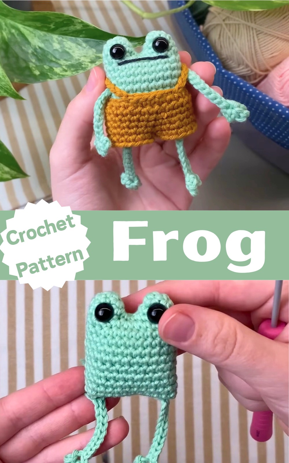 Crochet A Frog Tutorial