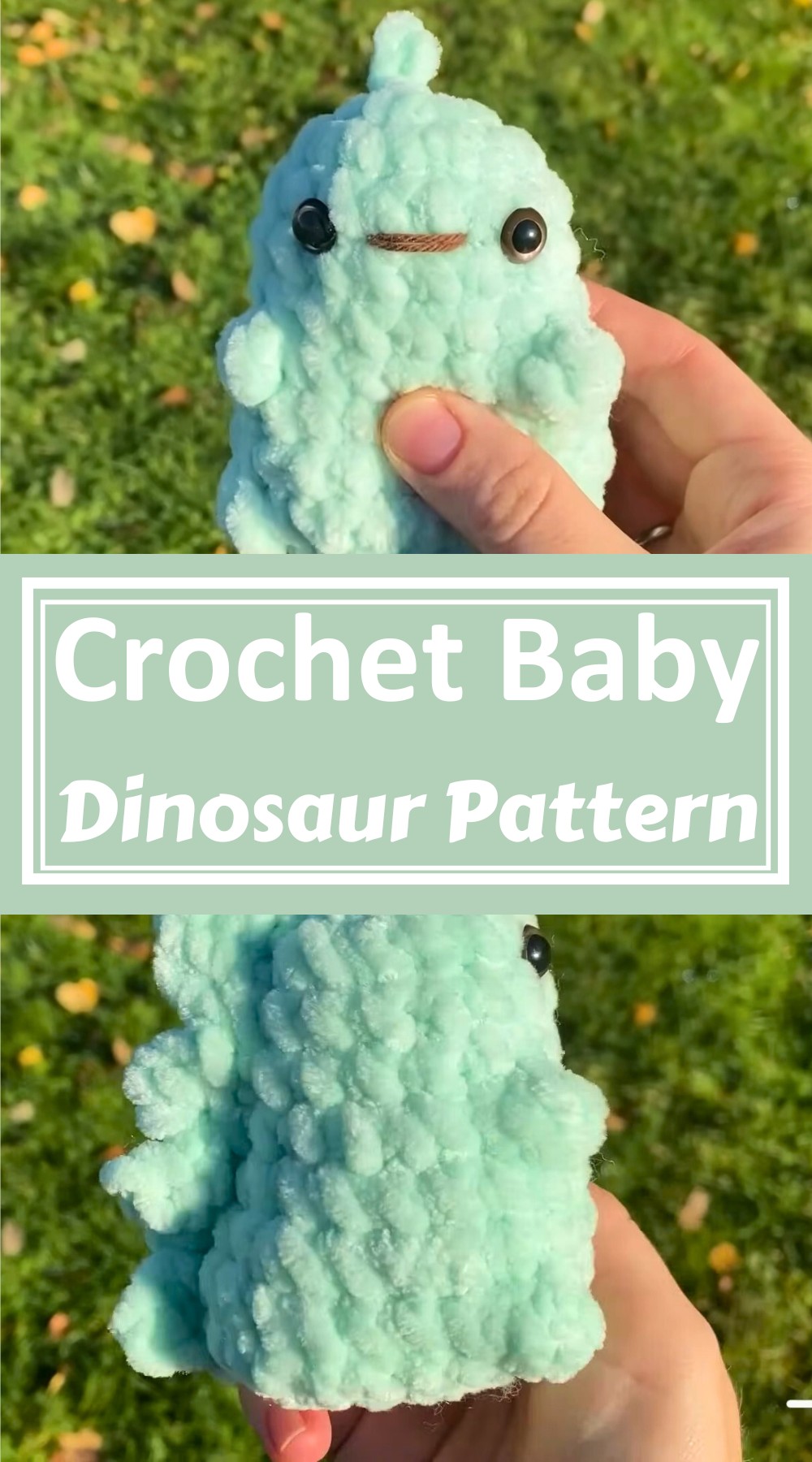 Crochet Baby Dinosaur