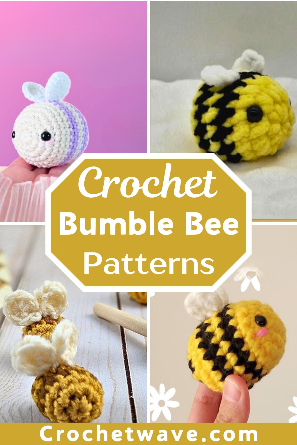 Crochet Bumble Bee Amigurumi Patterns 