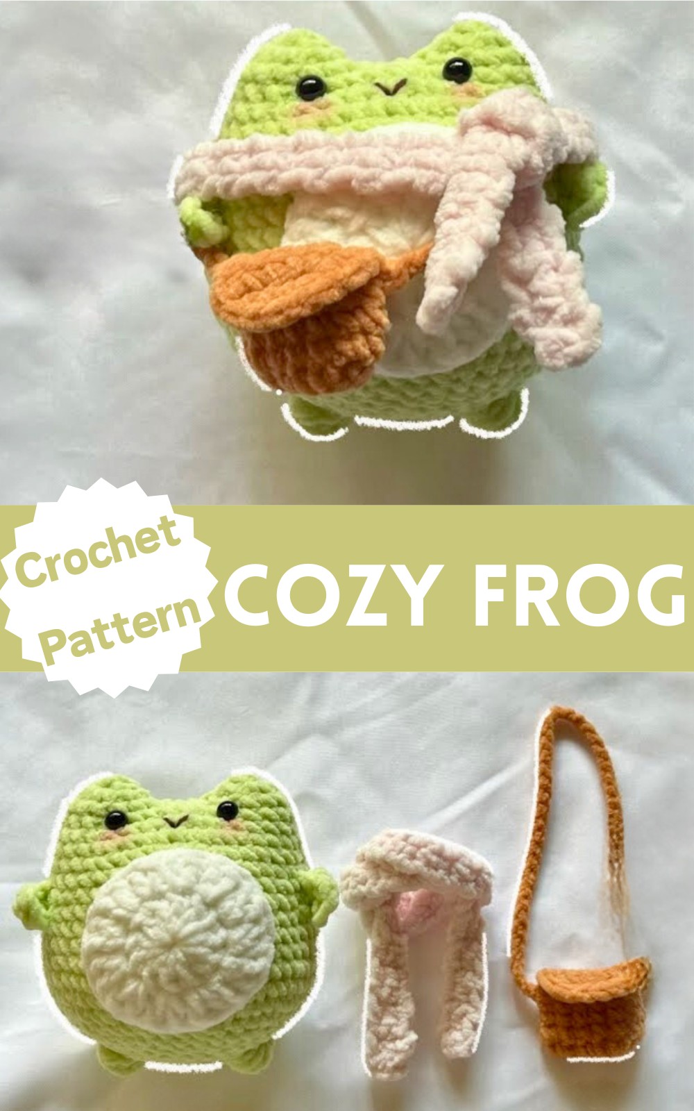 Crochet Cozy Frog