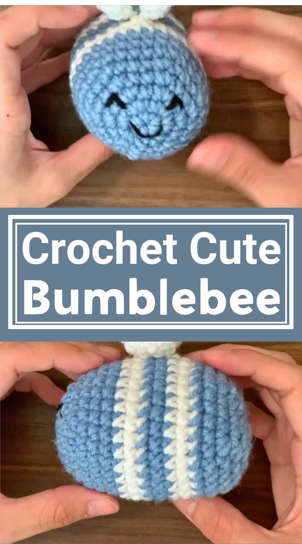 Crochet Cute Bumblebee Amigurumi