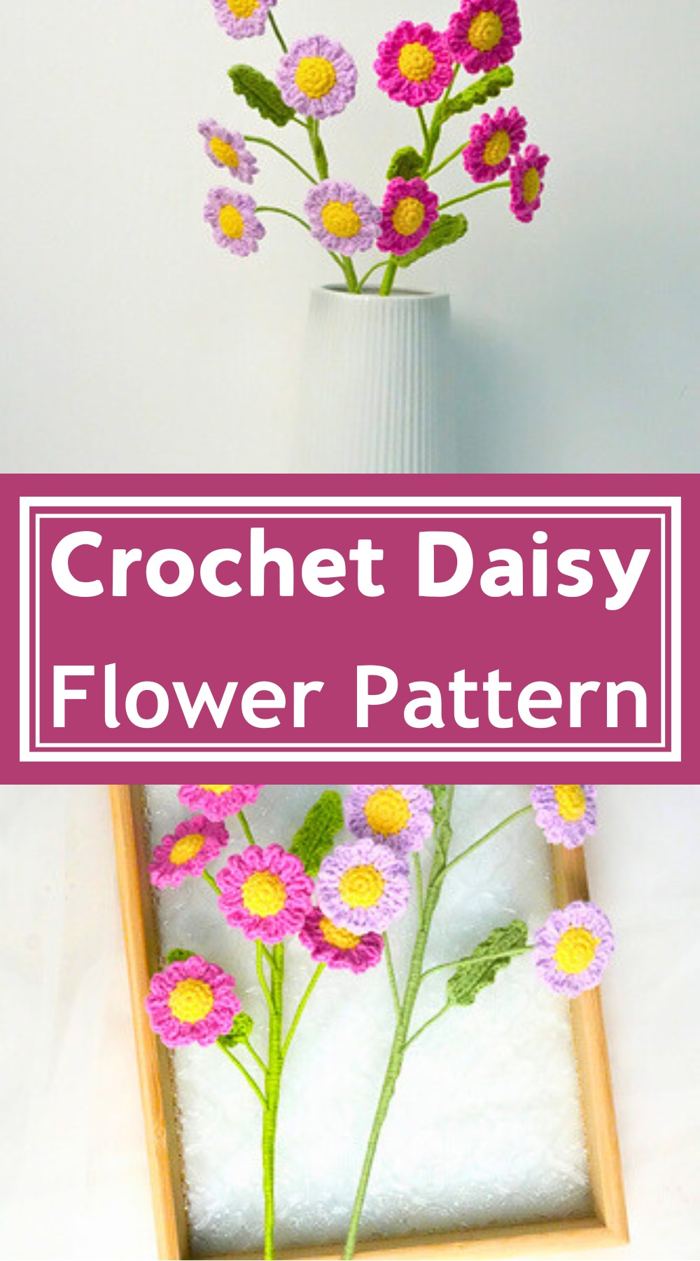 Crochet Daisy Flower