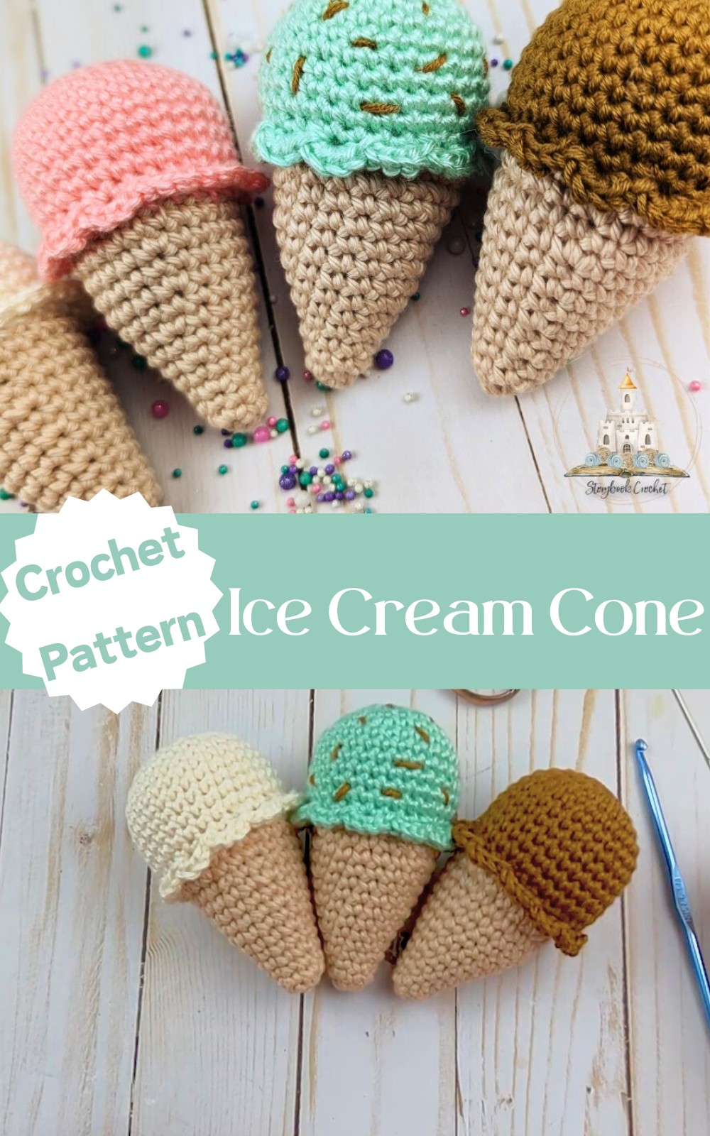 Crochet Ice Cream Cone