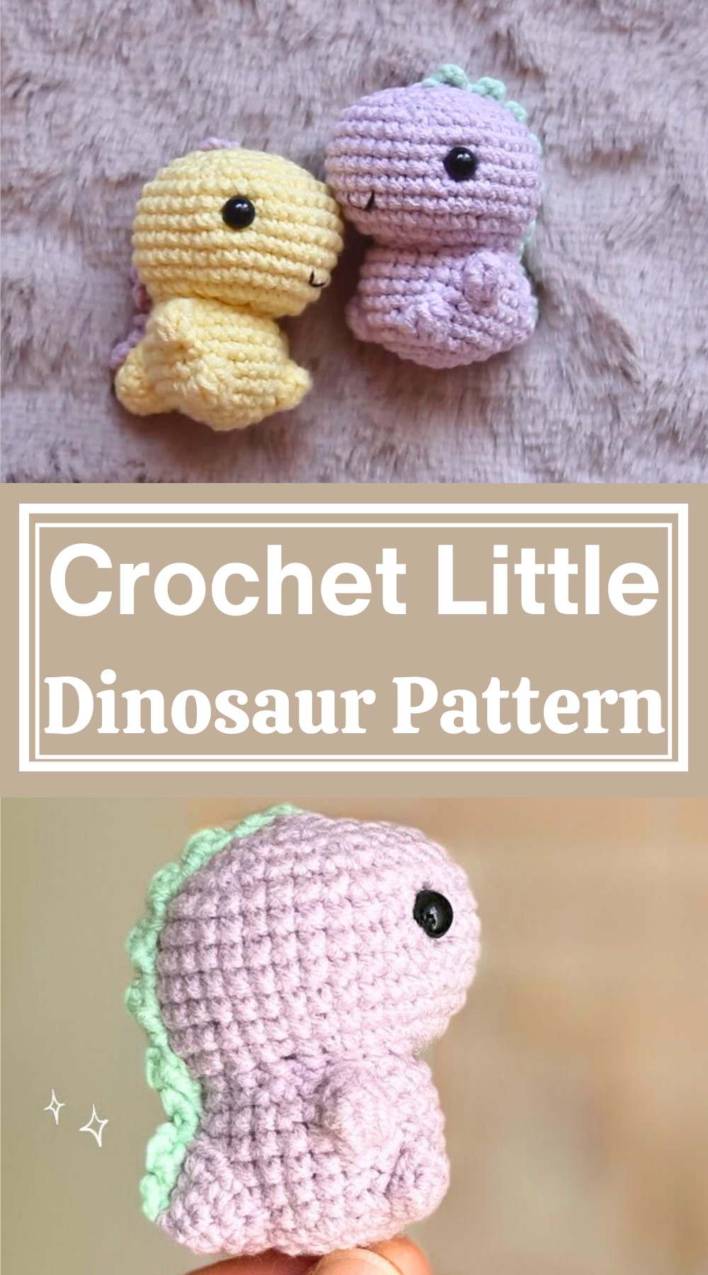 Crochet Little Dinosaur