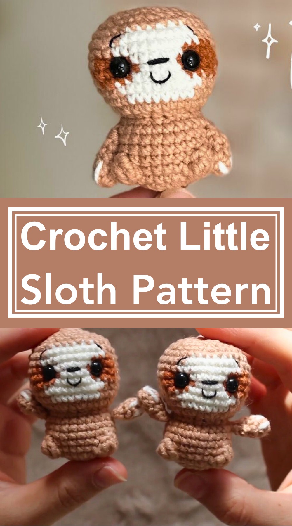 Crochet Little Sloth