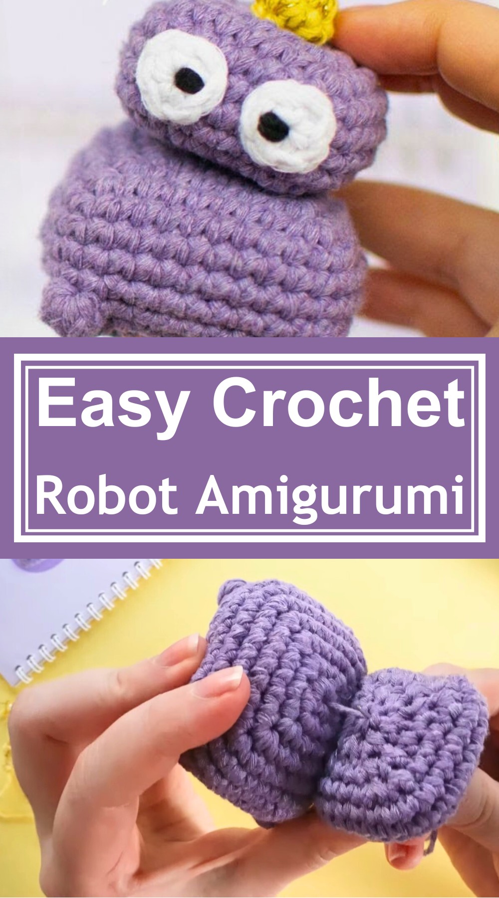 Crochet Robot Amigurumi