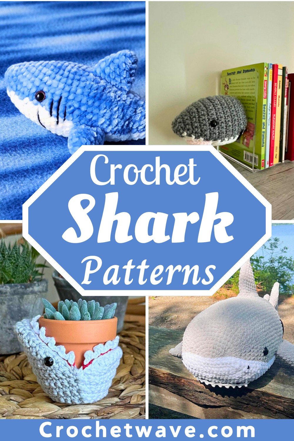 Crochet Shark Amigurumi Pattern