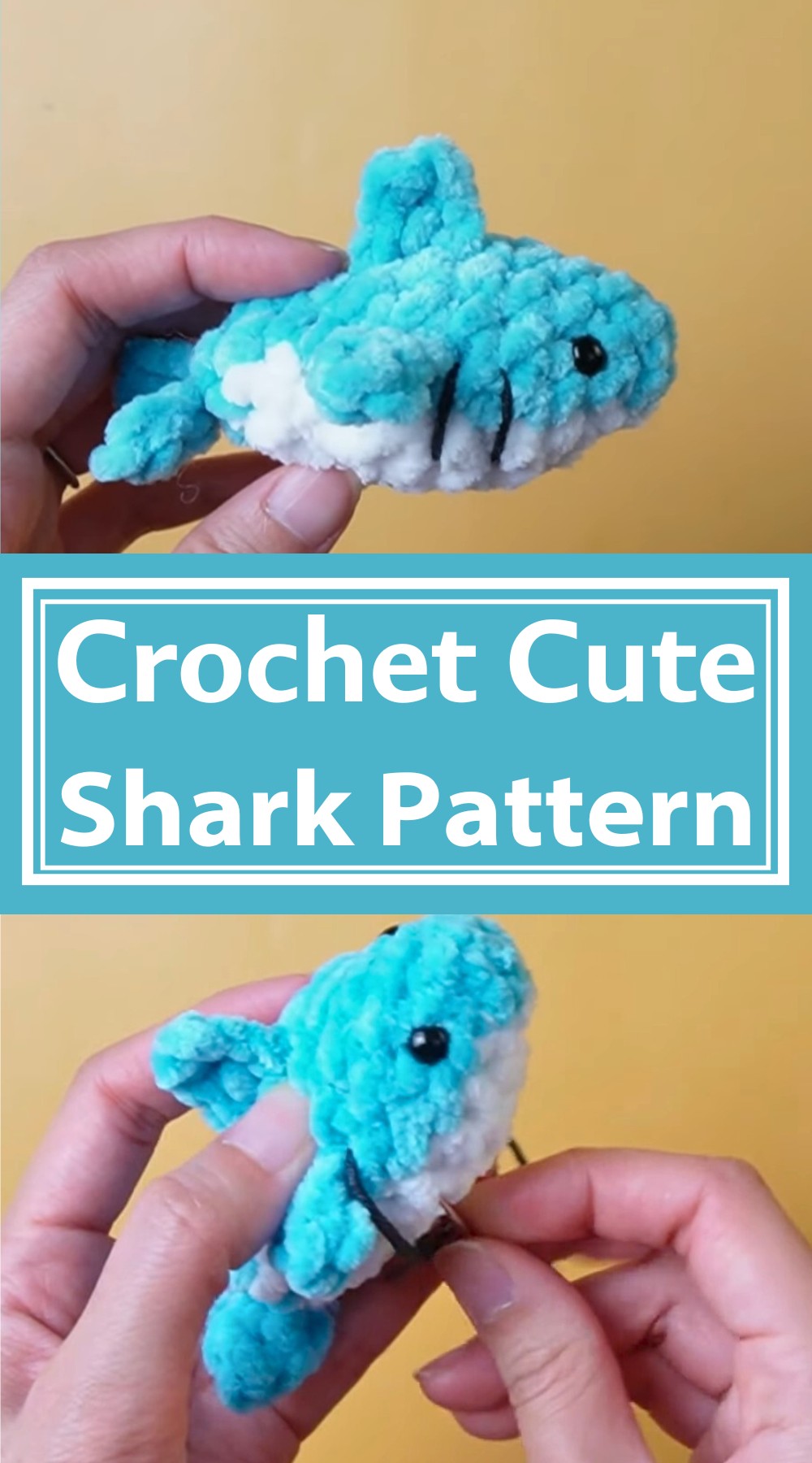 Crochet Shark For Beginner