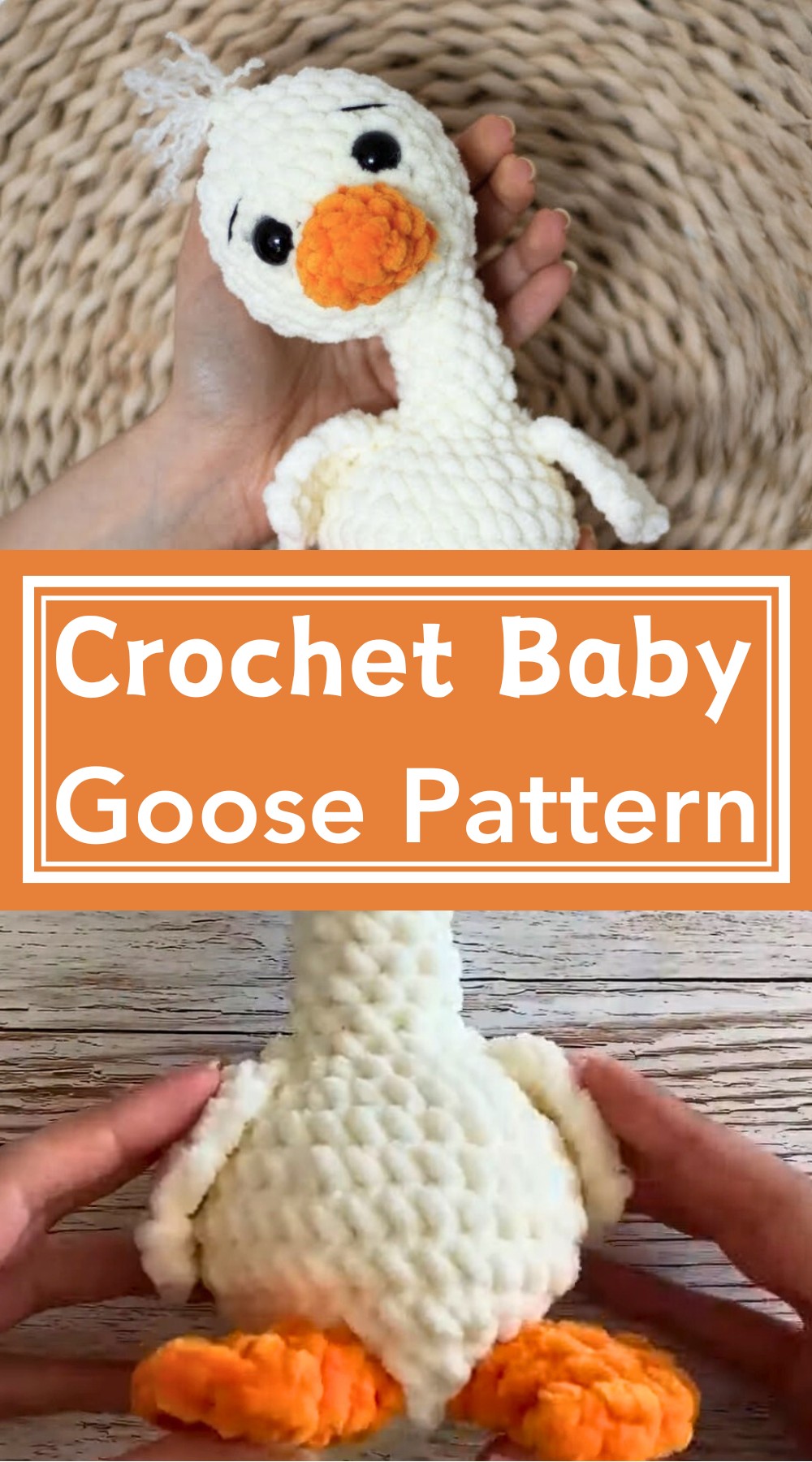 Crochet a Baby Goose