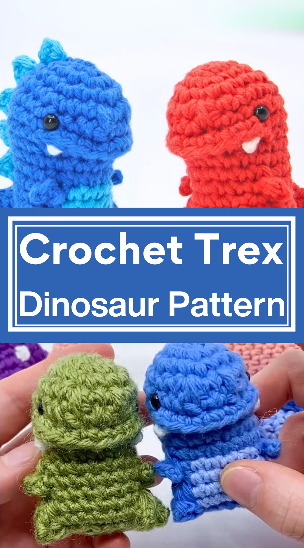 Crochet a Trex Dinosaur