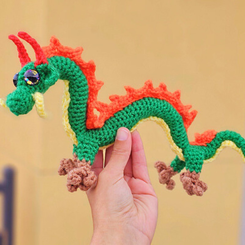 8 Crochet Amigurumi Dragon Patterns