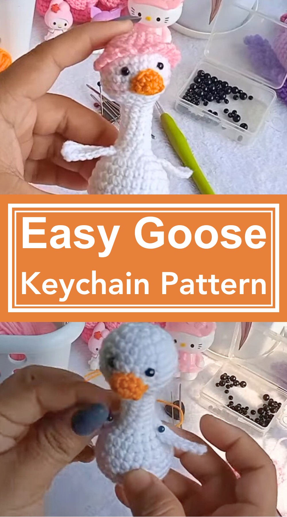 Easy Goose Keychain