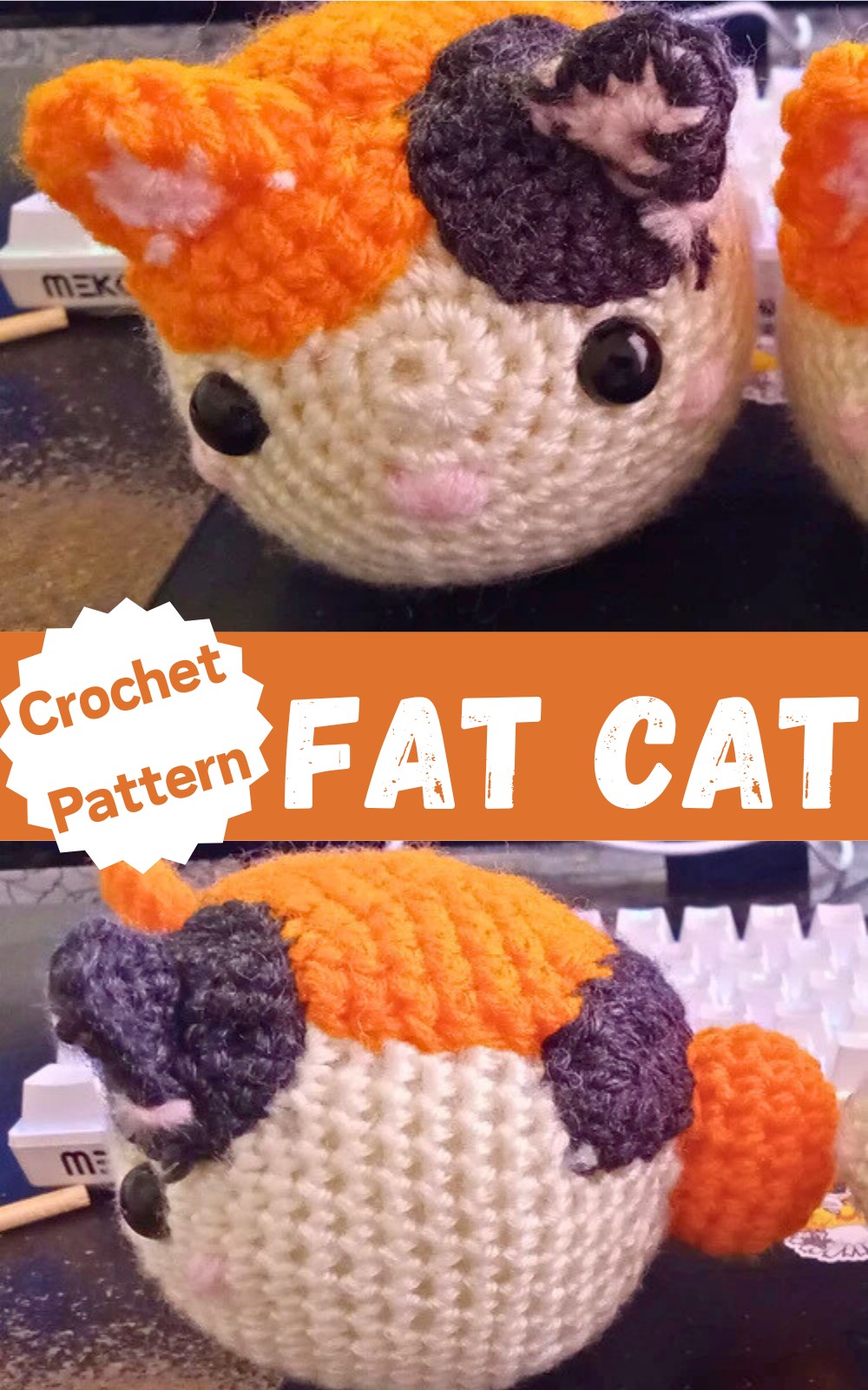 Fat Cat Amigurumi