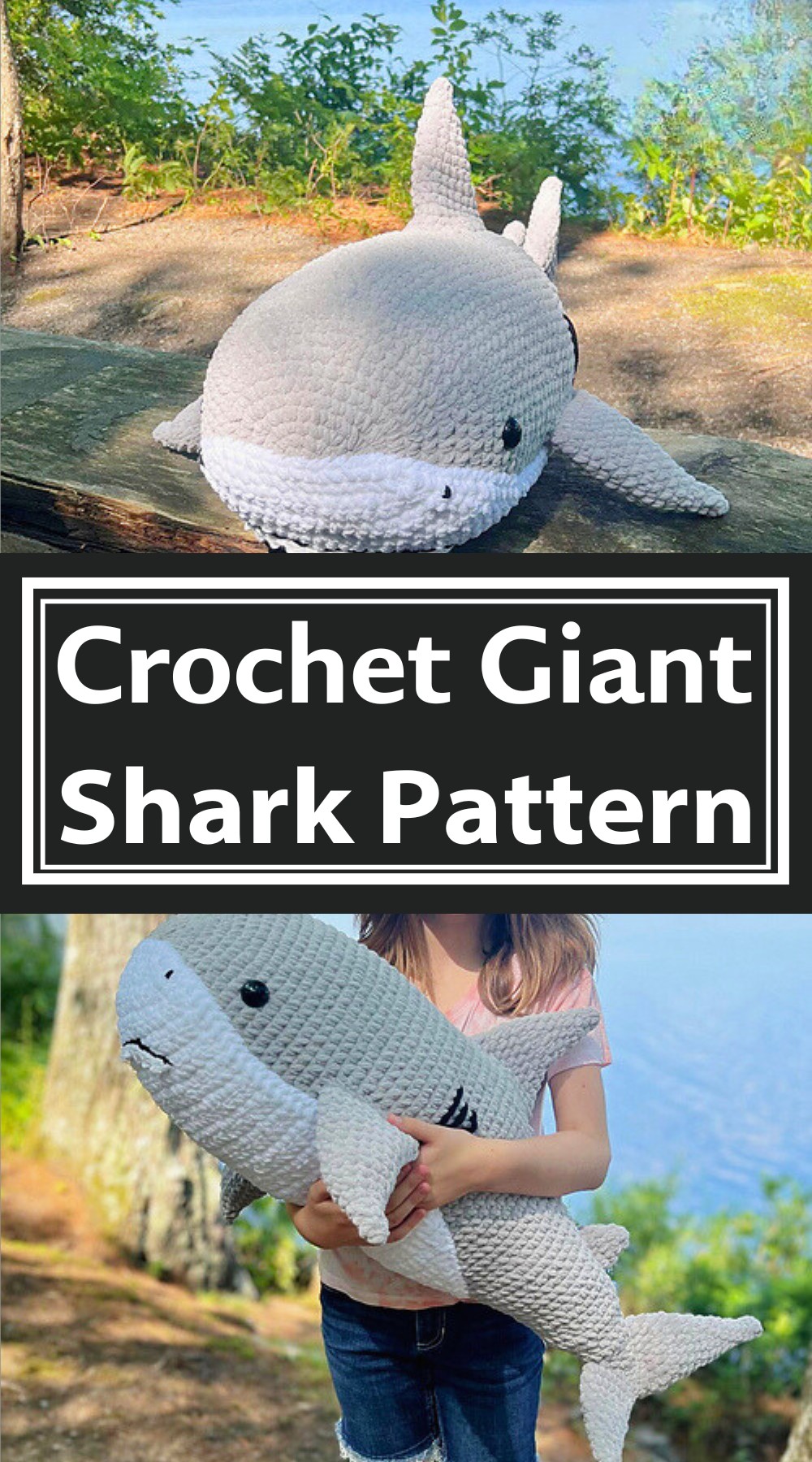 Giant Shark Amigurumi