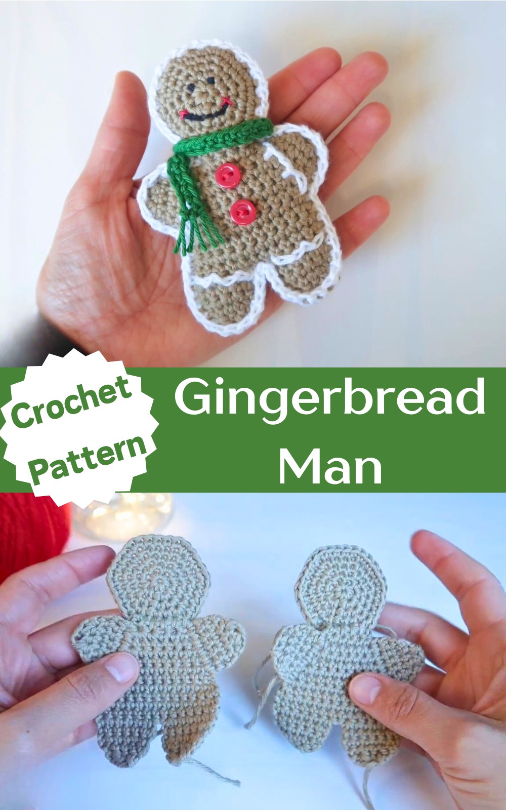 Gingerbread Man Ornament