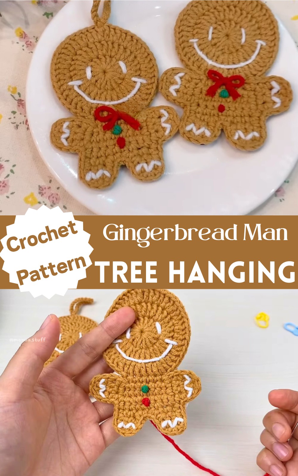 Gingerbread Man Tree Hanging