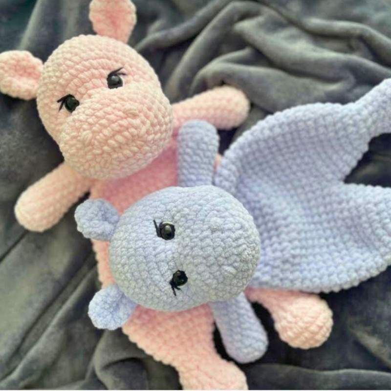 7 Crochet Hippo Amigurumi Patterns