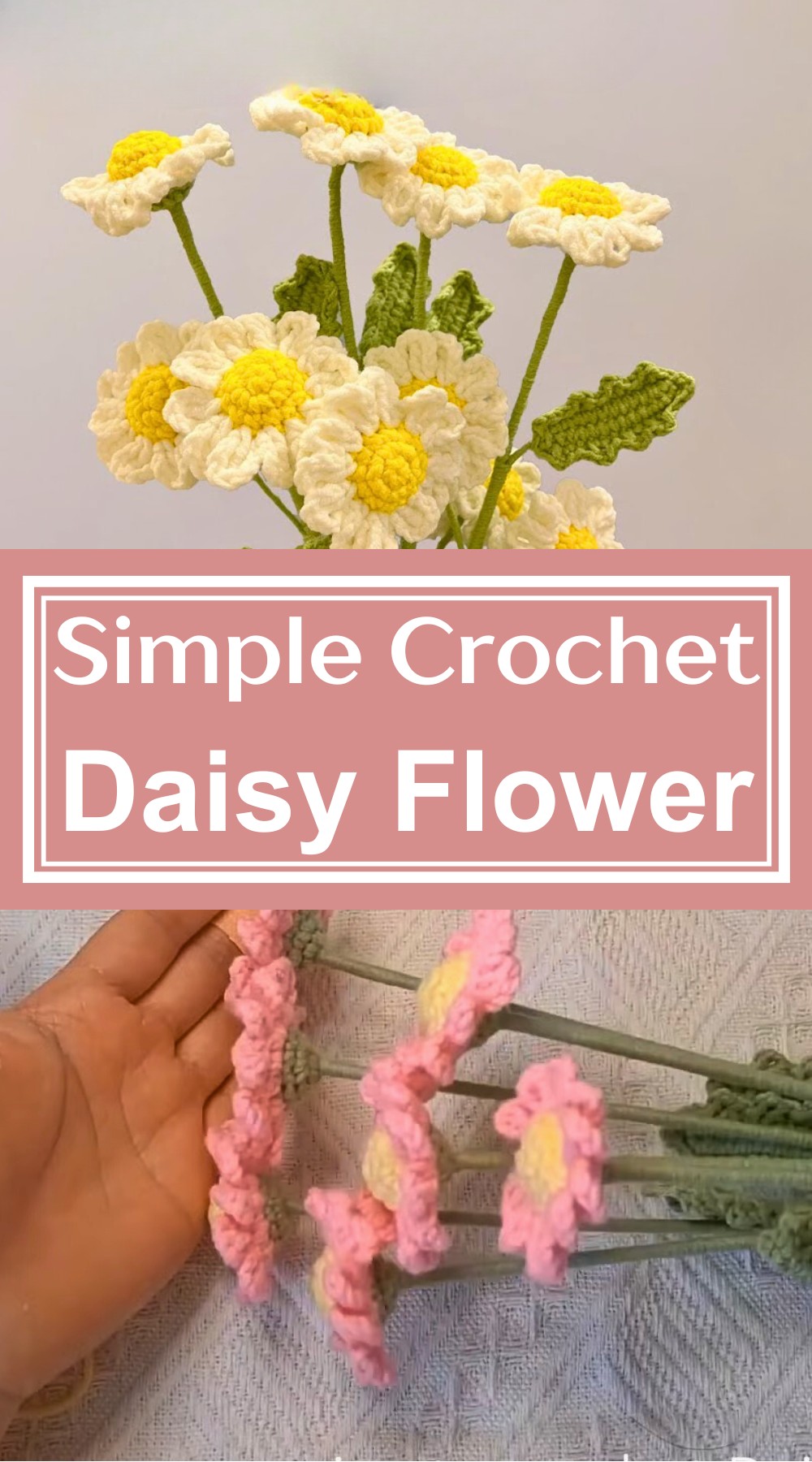 How To Crochet Daisy