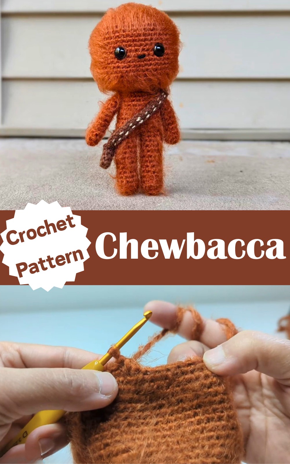 How to Crochet Chewbacca Amigurumi