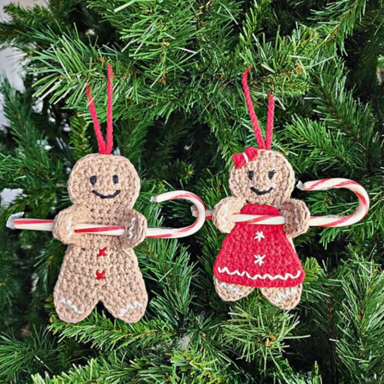 7 Crochet Gingerbread Man Amigurumi Patterns