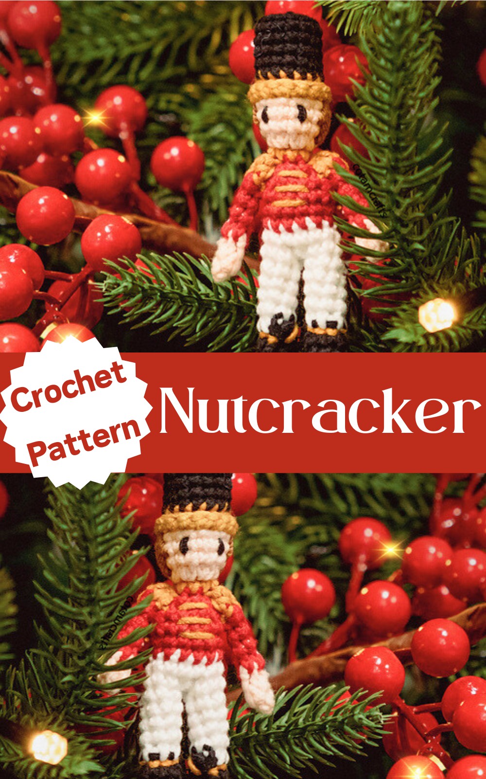 Nutcracker Christmas Ornament