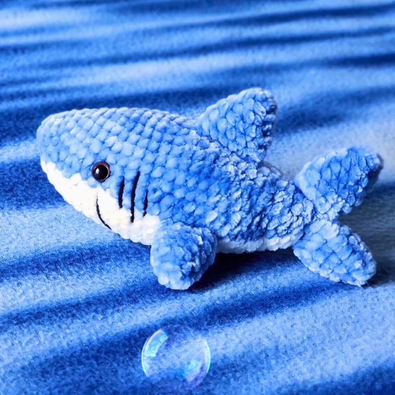 Crochet Shark Amigurumi Pattern