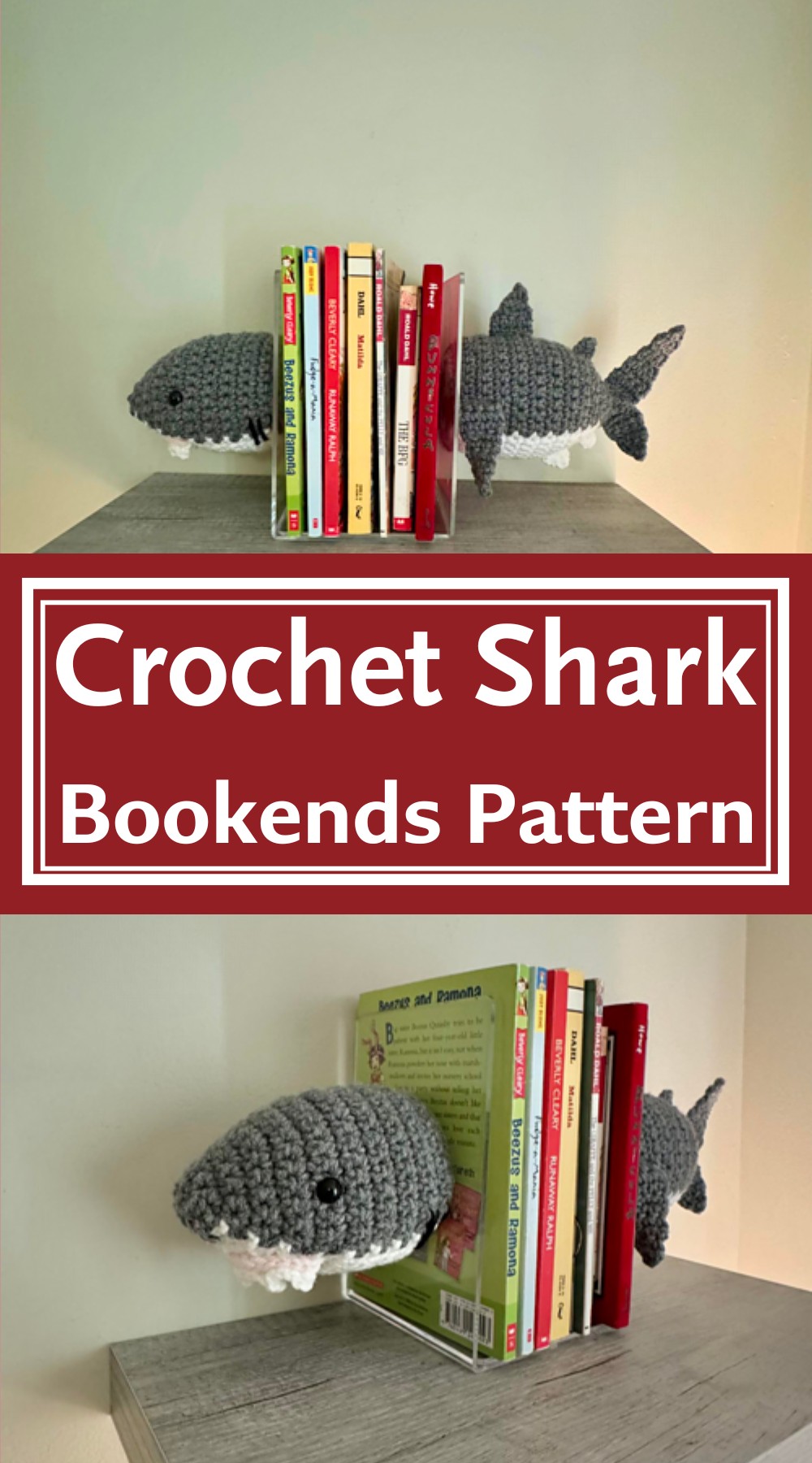 Shark Bookends