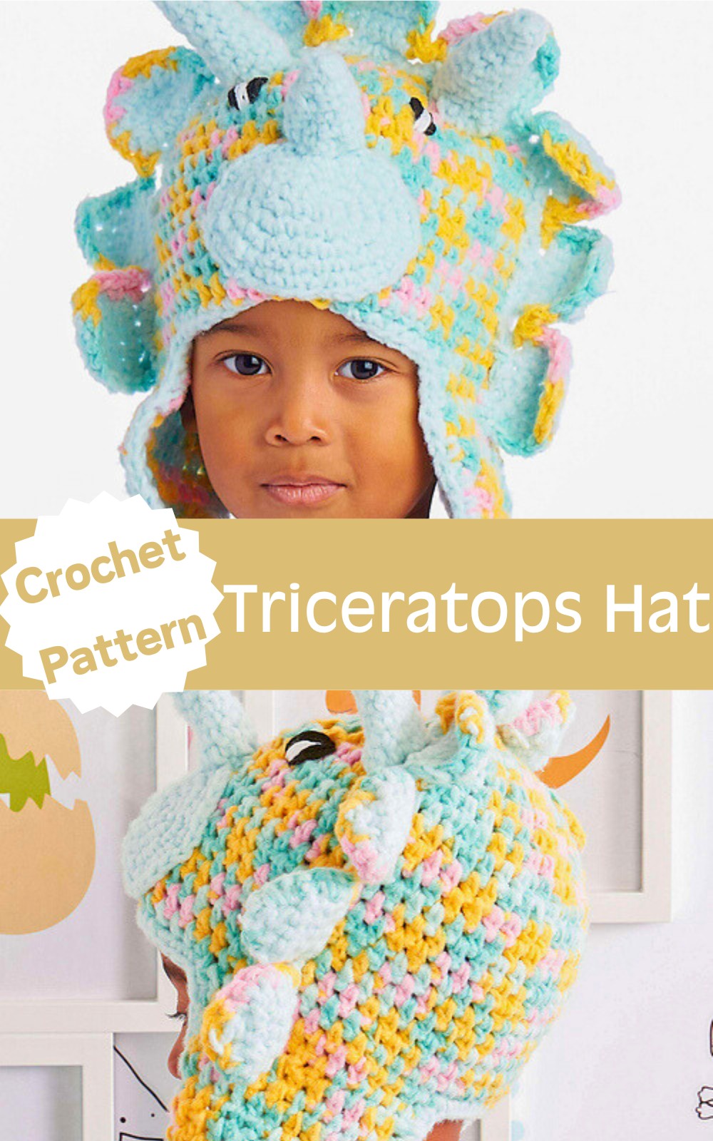 Triceratops Hat