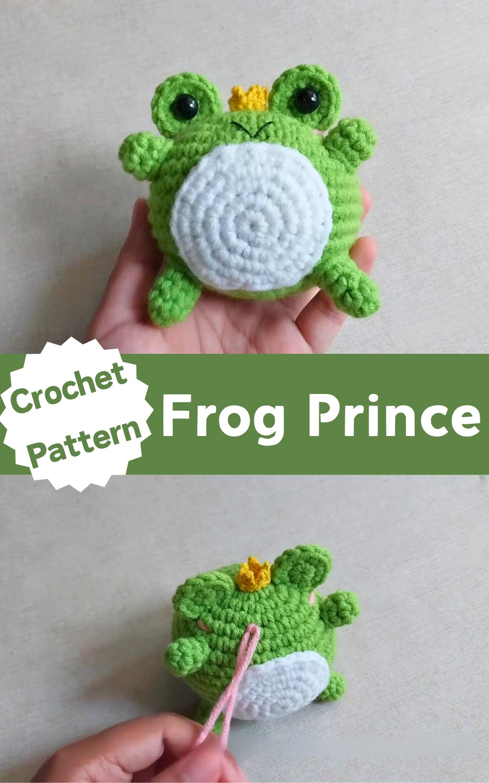 Amigurumi Frog Prince