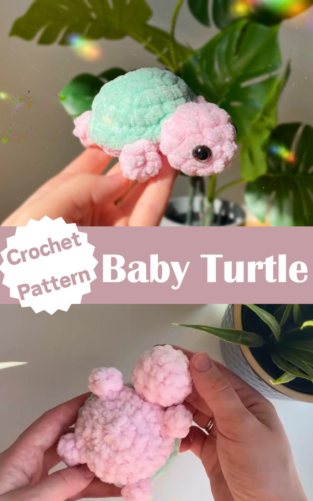 Crochet Baby Turtle