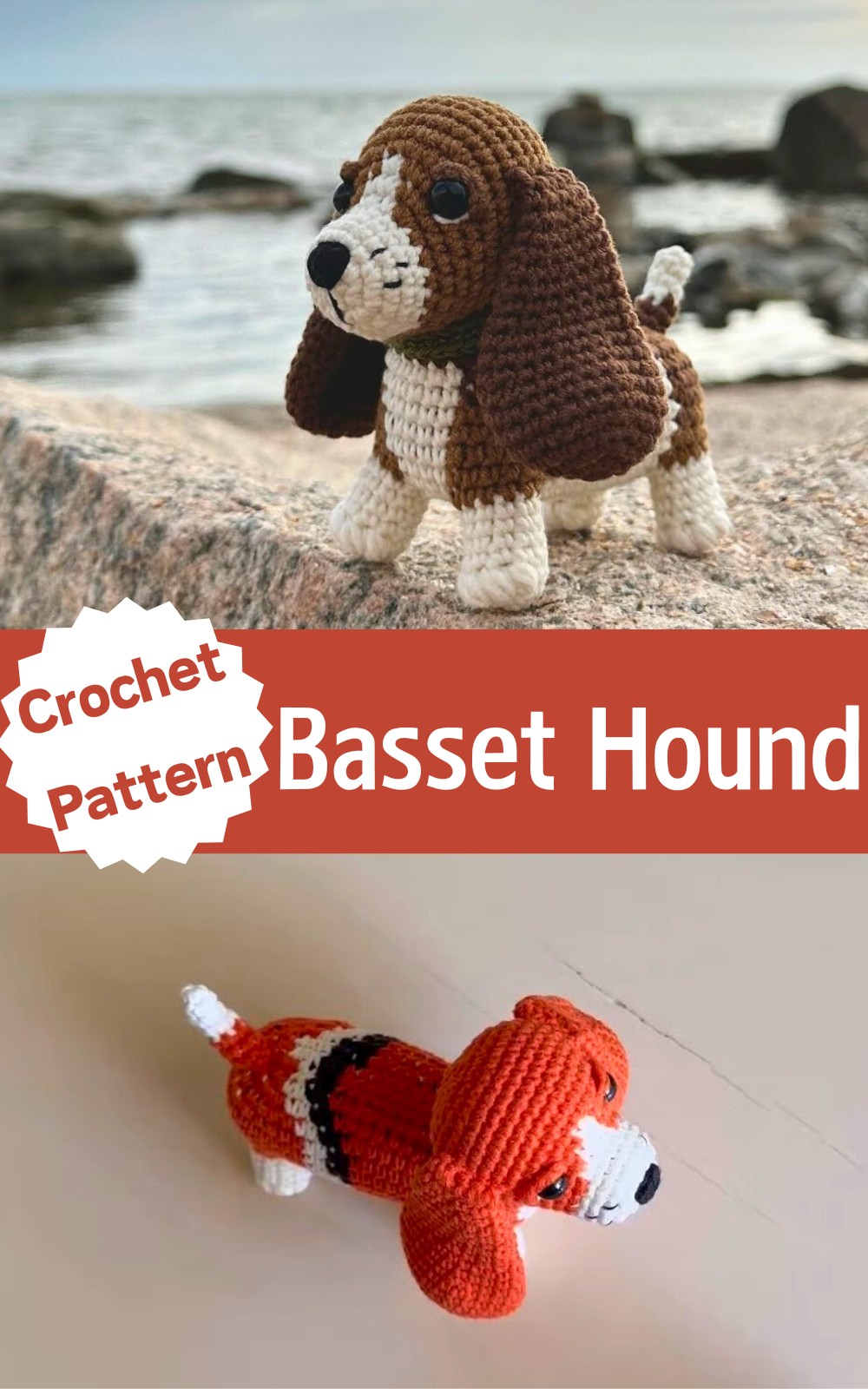 Crochet Basset Hound