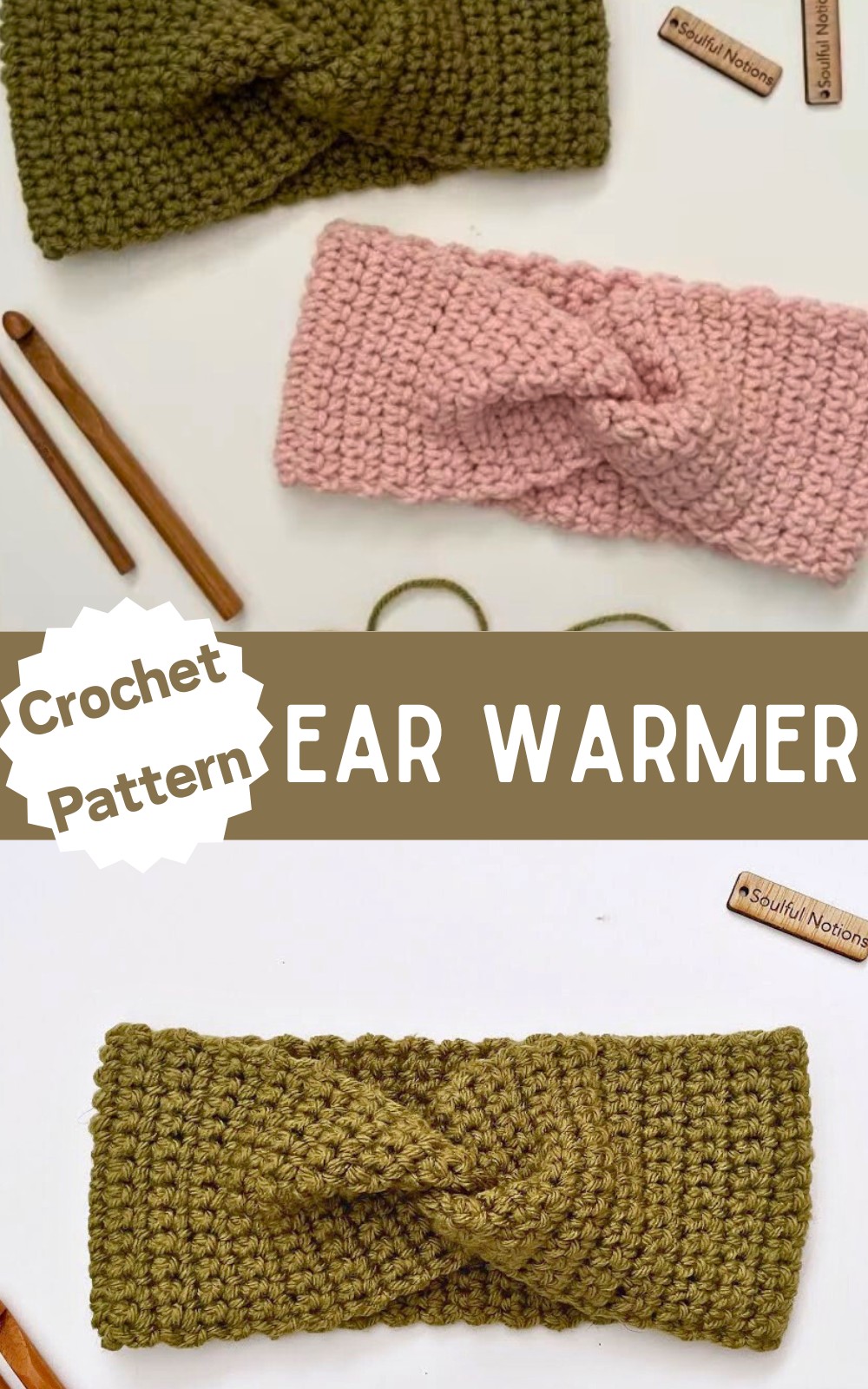 Crochet Ear-warmer Headband