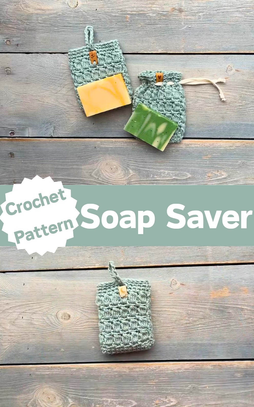 Crochet Soap Saver Pouch