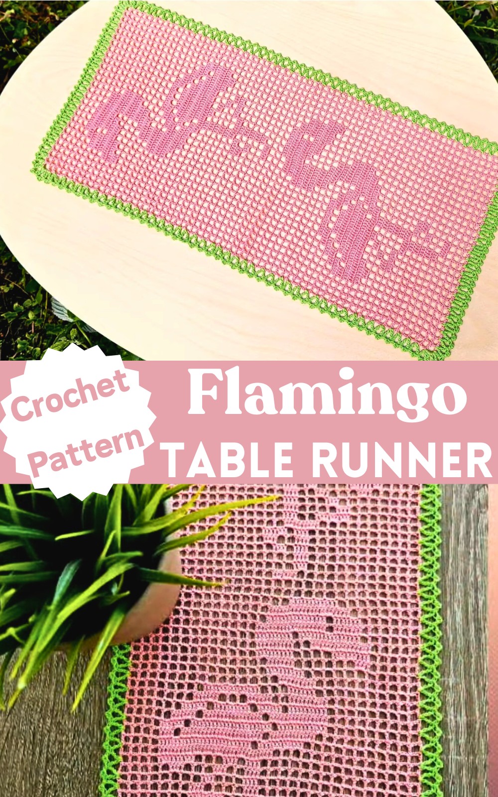 Flamingo Table Runner