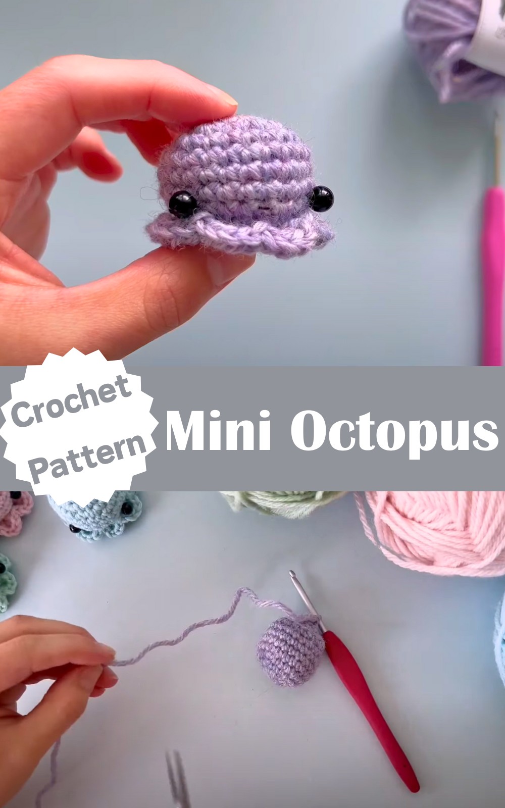 Mini Amigurumi Octopus