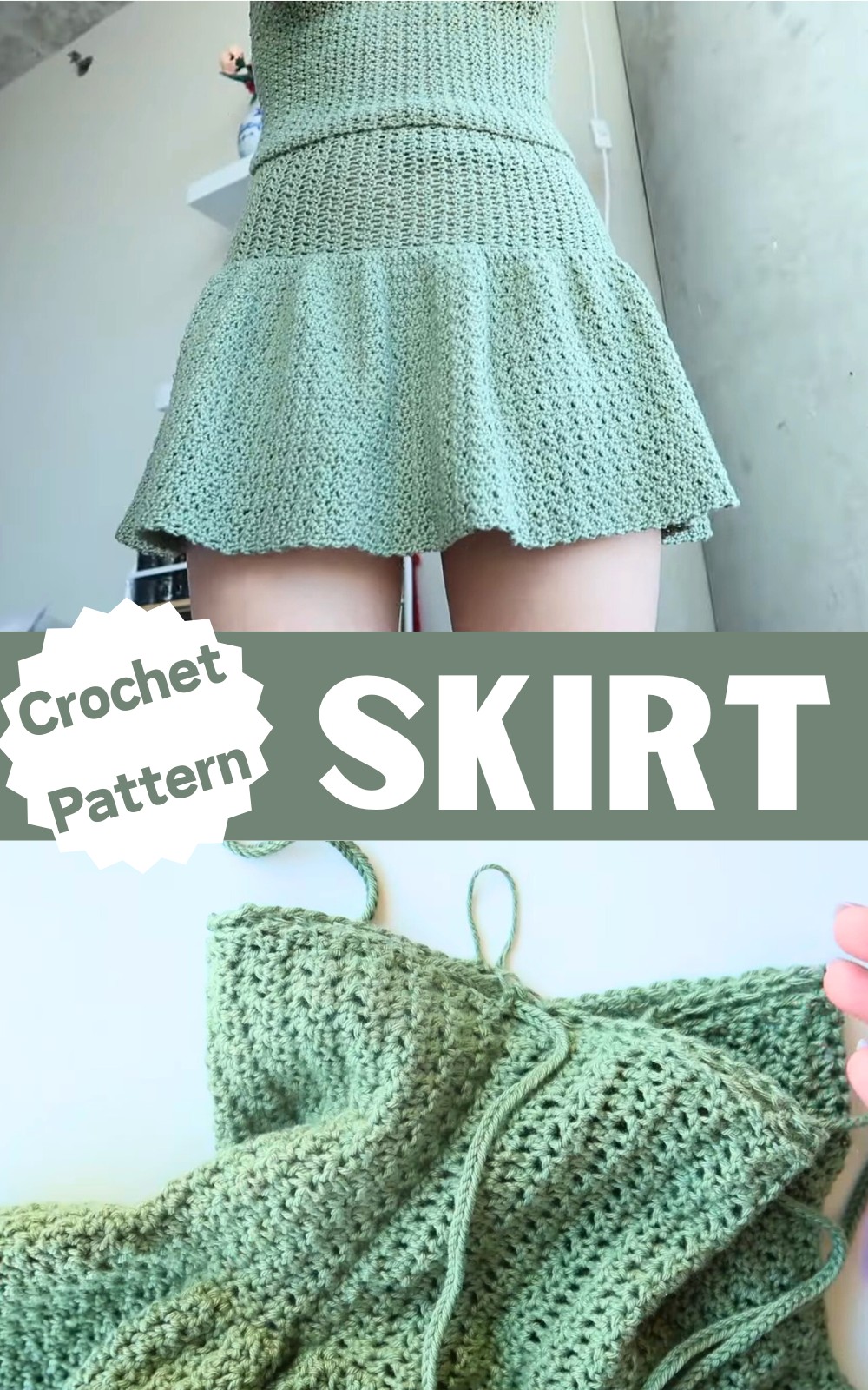 Beginner Friendly Crochet Skirt